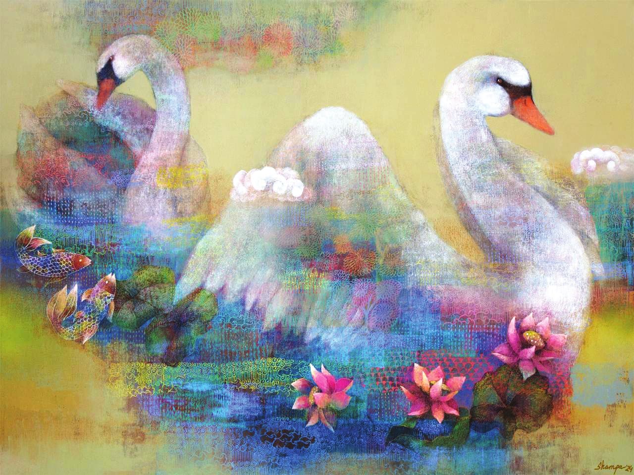 Layers of Consciousness: The Visual Language of Shampa Sircar Das